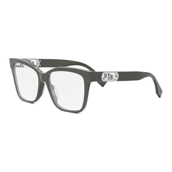 NEW FENDI UNISEX EYEGLASSES FENDI FE50025I 020 SHINY GREY EYEWEAR - Picture 1 of 3